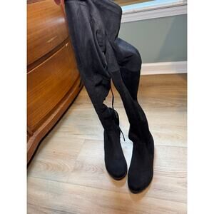 Black Over the Knee Boots